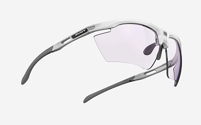 Превью  Велоочки RUDY PROJECT Magnus White Gloss, Линзы: ImpactX 2Laser Purple (SP757569-0000)